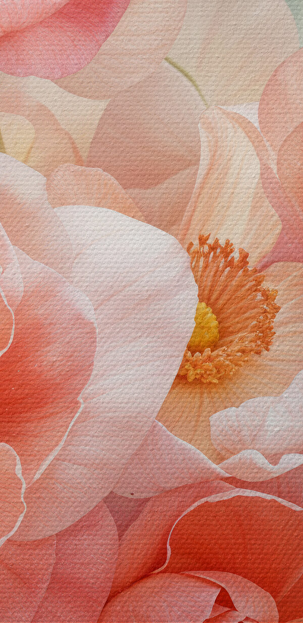 Gruppe von rosa Blumen Gruppe von rosa Blumen