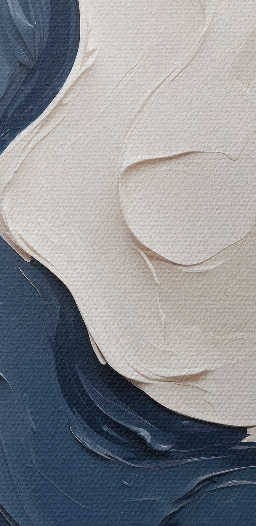 Blaue und weiße Farbe