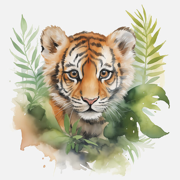Tiger im Dschungel Tiger im Dschungel