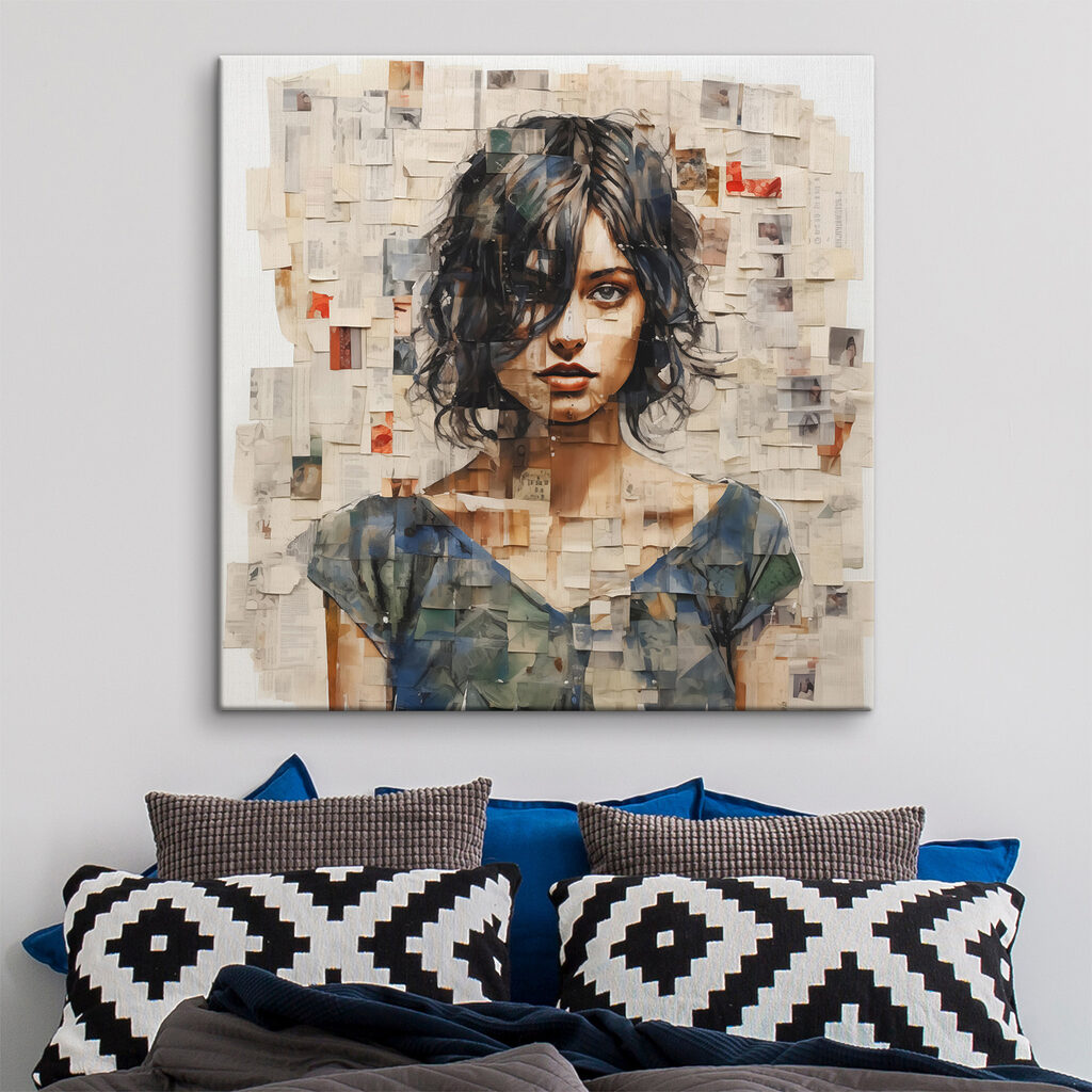 Painting of a woman Painting of a woman