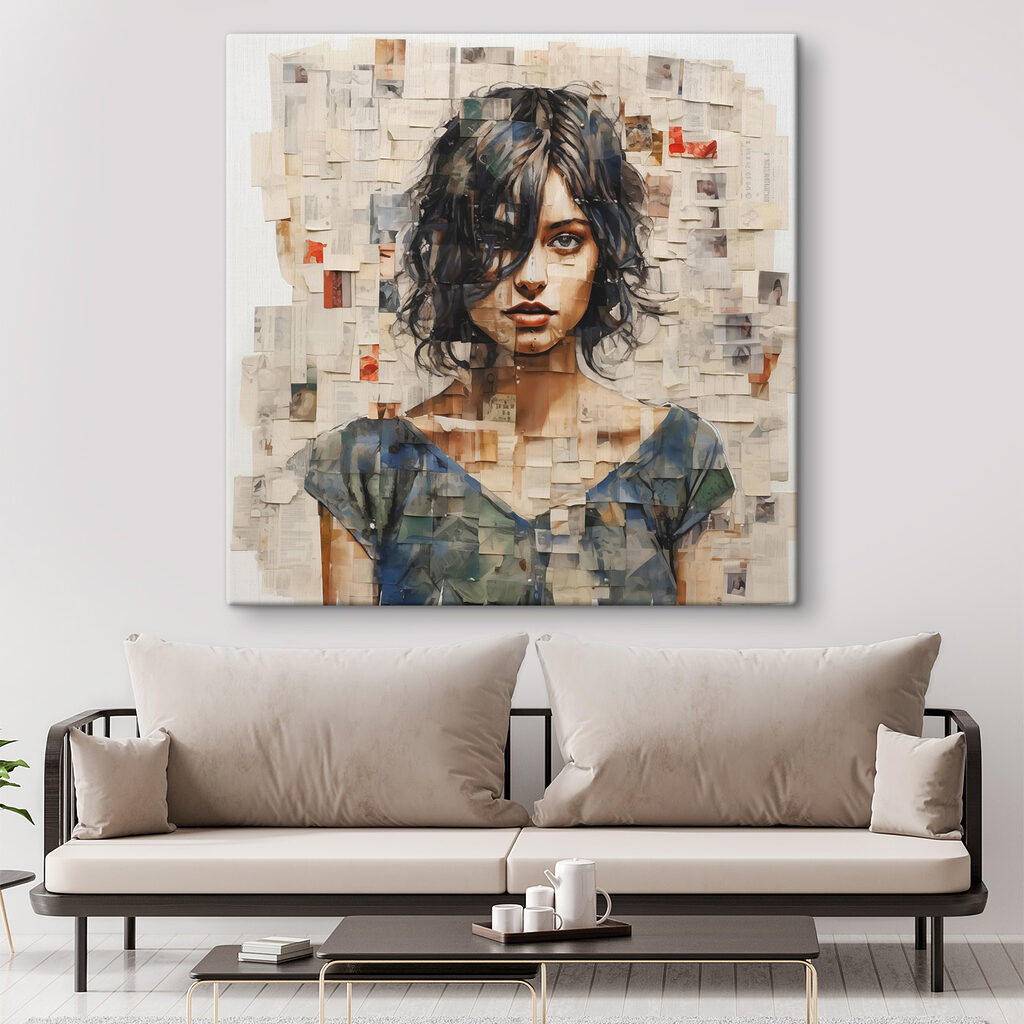Painting of a woman Painting of a woman