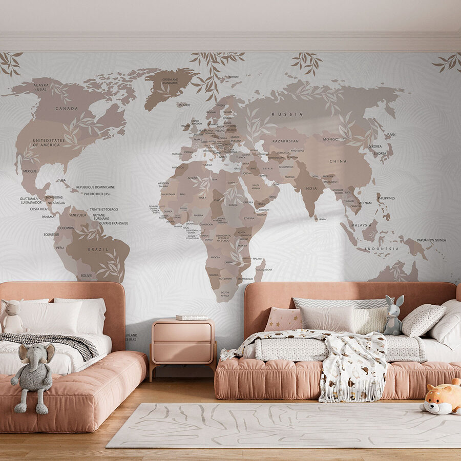 Karte der Welt Karte der Welt