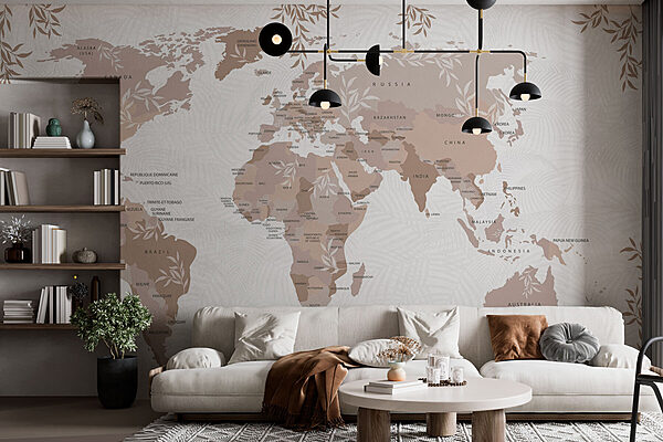 Karte der Welt Karte der Welt