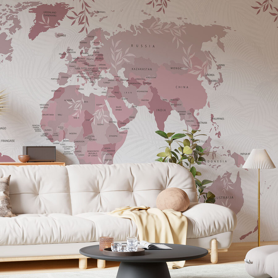 Karte der Welt Karte der Welt