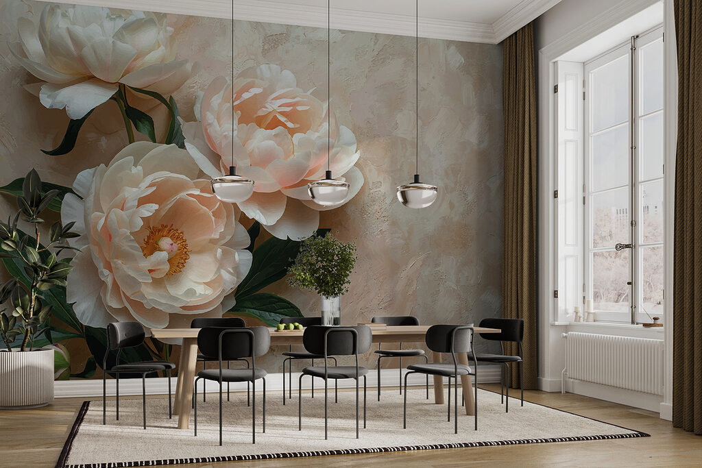 Group of white flowers