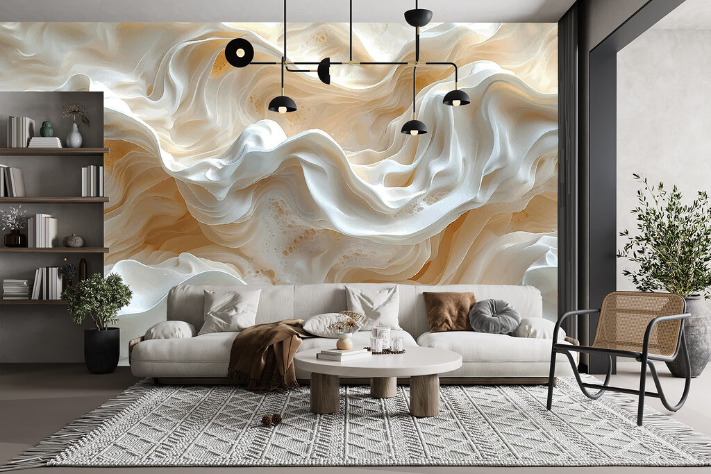 Close up of a white wave Close up of a white wave