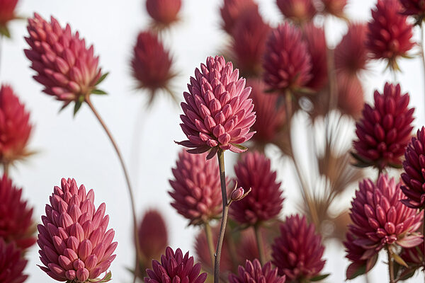 Group of pink flowers Group of pink flowers