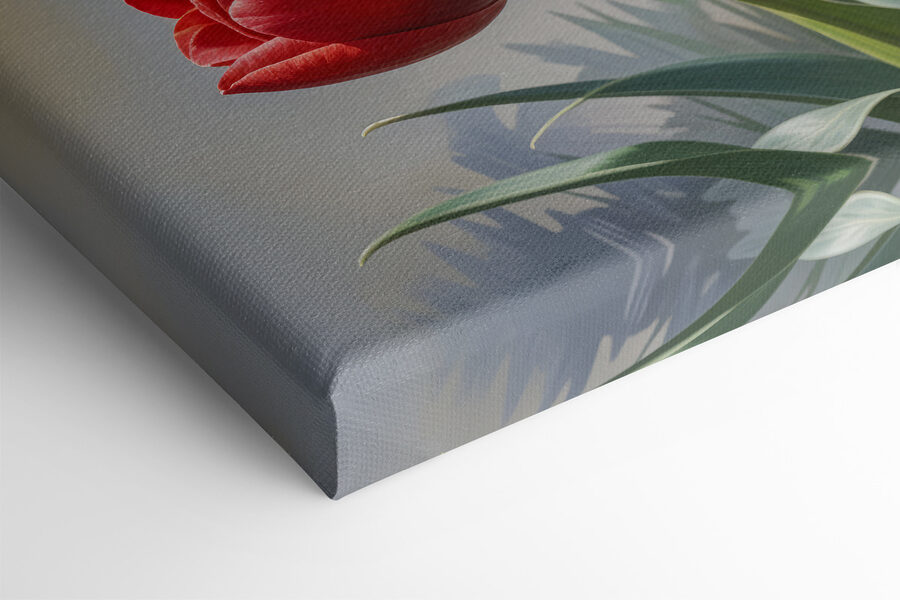 Gruppe von Tulpen in einer Vase
