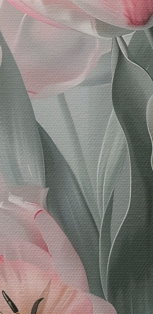 Elegant blooms in soft pastel hues Elegant blooms in soft pastel hues