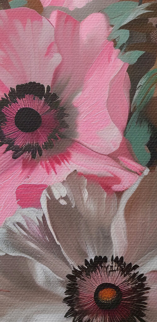 Painting of flowers Painting of flowers