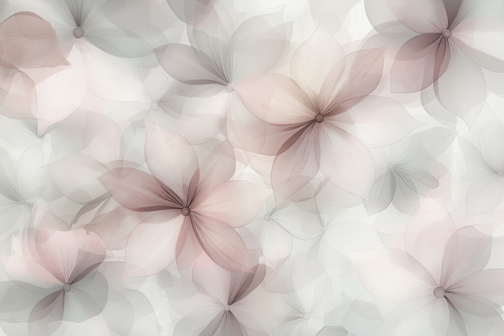 Gruppe von Blumen auf einem weißen Hintergrund Gruppe von Blumen auf einem weißen Hintergrund