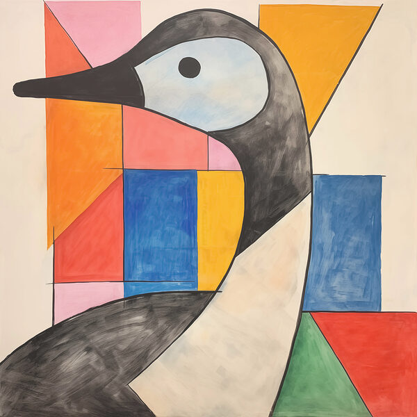 Gemälde eines Vogels Gemälde eines Vogels