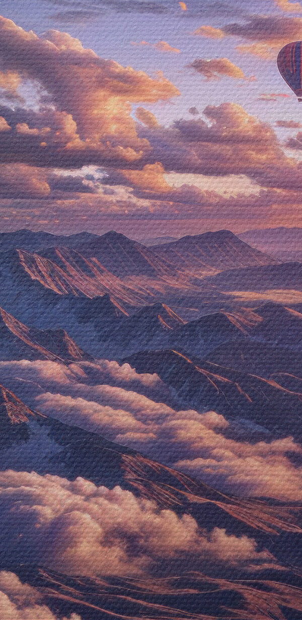 Heißluftballons am Himmel Heißluftballons am Himmel