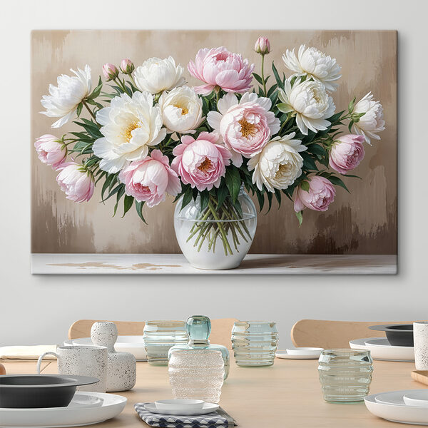 Vase mit Blumen auf einem Tisch s40398piq26 600x600 - Vase mit Blumen auf einem Tisch