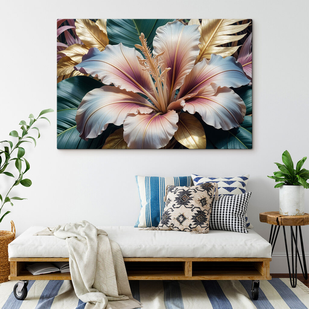 Vibrant foliage in soft colors Vibrant foliage in soft colors