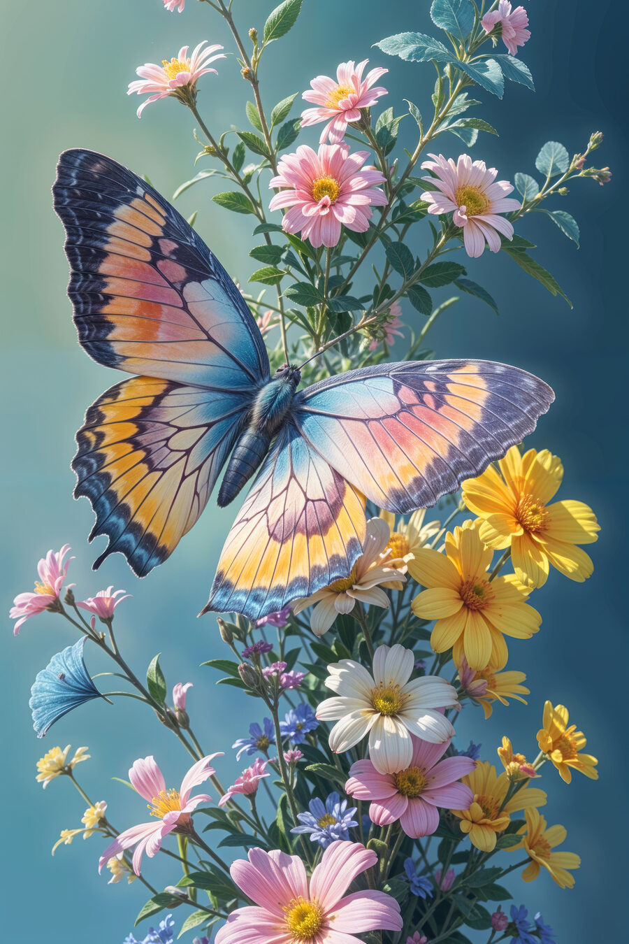 Schmetterling auf einer Blume