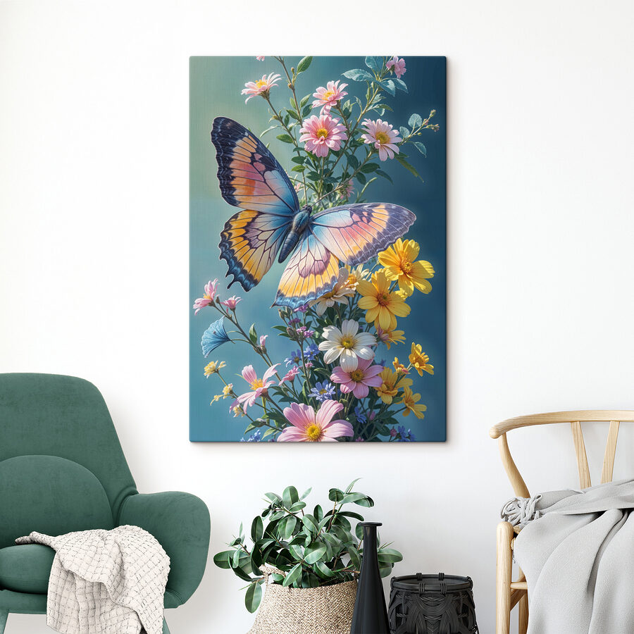 Schmetterling auf einer Blume