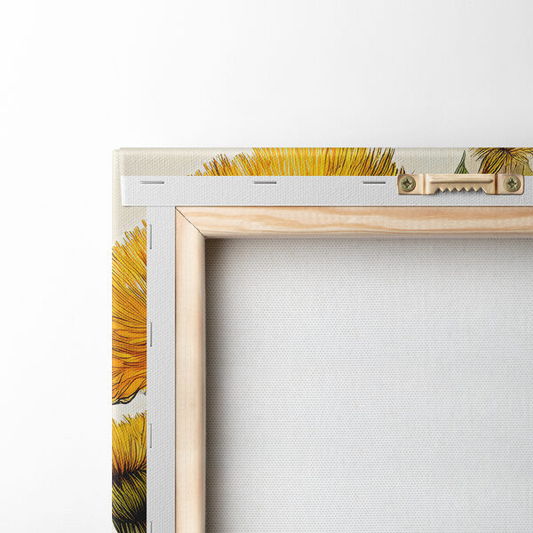 Yellow flowers in a vase Yellow flowers in a vase