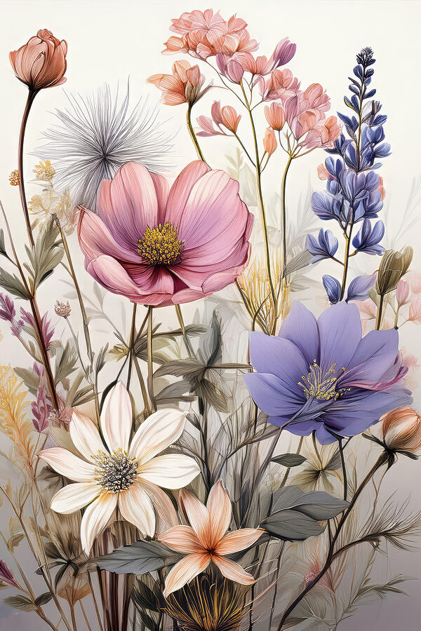 Nahaufnahme von Blumen Nahaufnahme von Blumen
