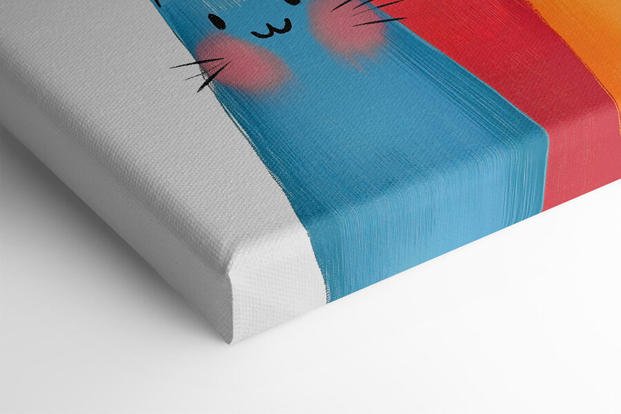 Gruppe von Katzen mit verschiedenen Farben Gruppe von Katzen mit verschiedenen Farben