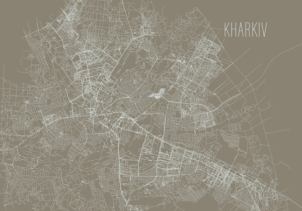 Karte einer Stadt Karte einer Stadt