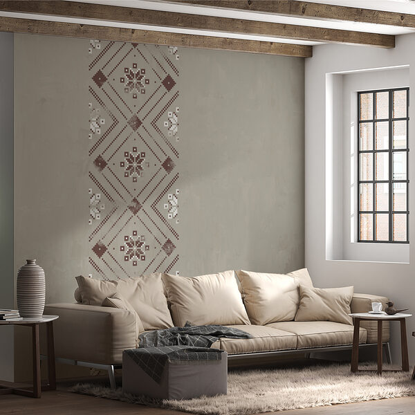 Muster auf einer Wand Muster auf einer Wand