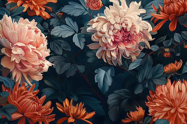 Nahaufnahme von Blumen Nahaufnahme von Blumen
