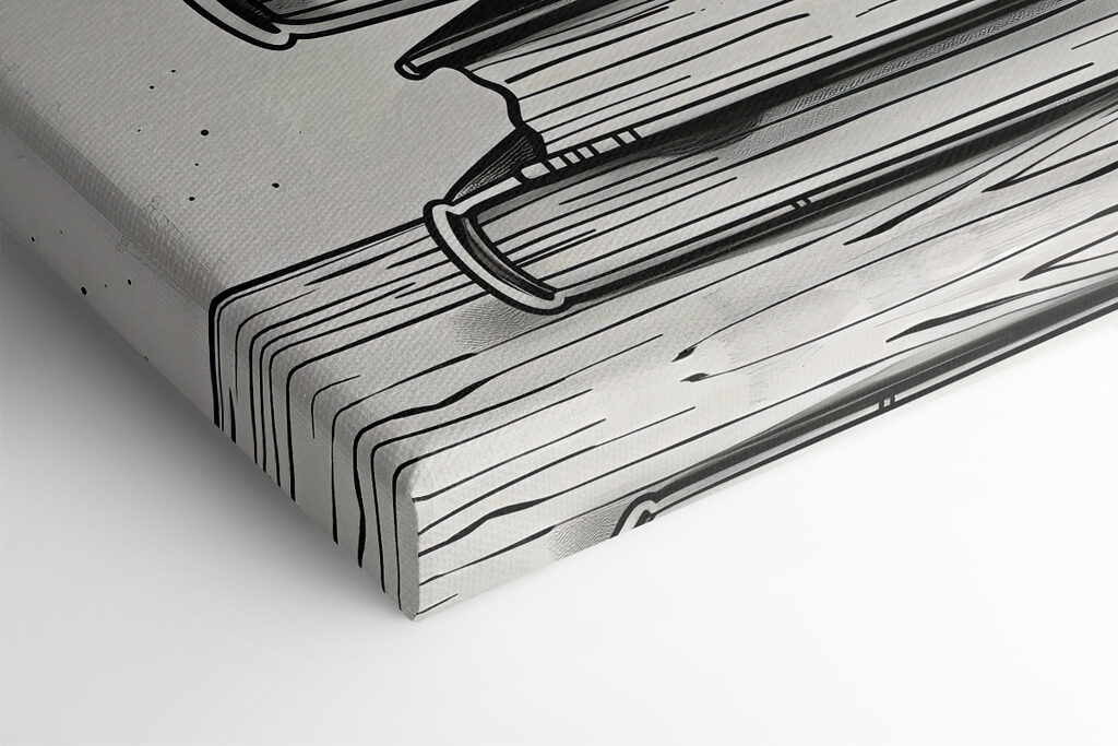 Cat sitting on a stack of books