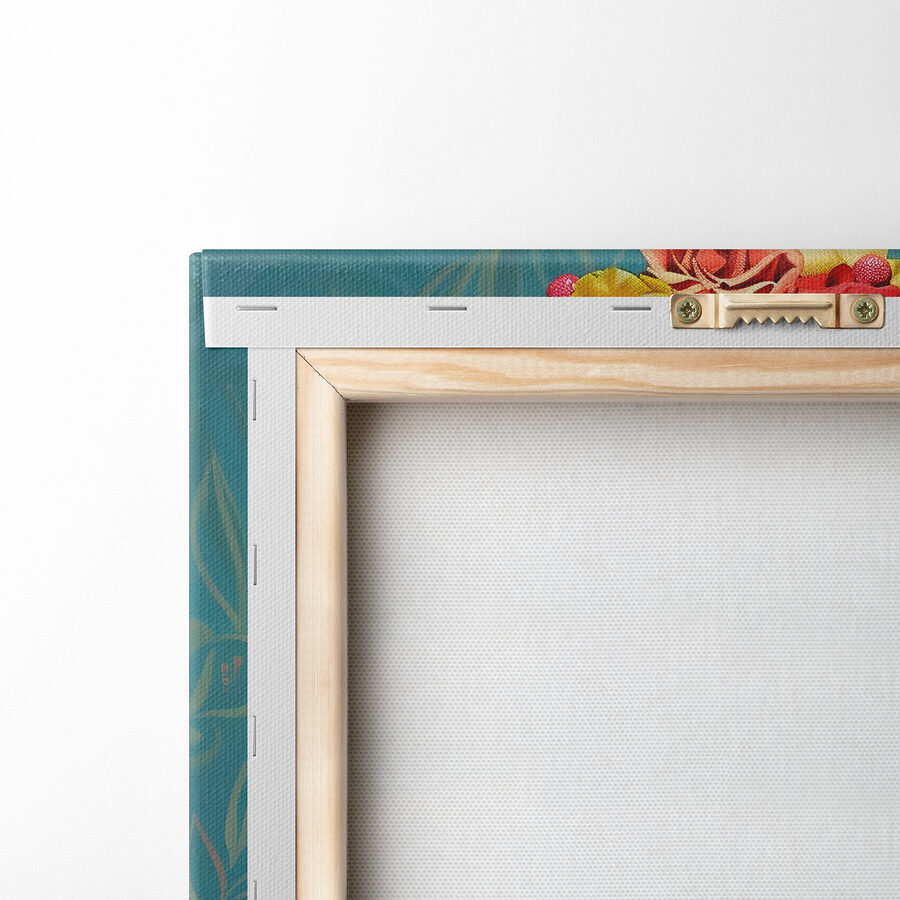 Wandbilder Blumenkrone und strahlender Blick – Bild 5
