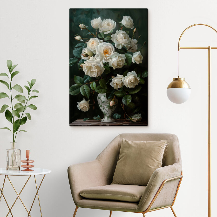 Nahaufnahme einer weißen Blume