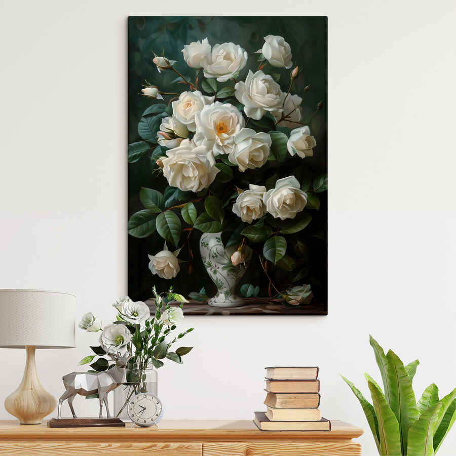 Nahaufnahme einer weißen Blume
