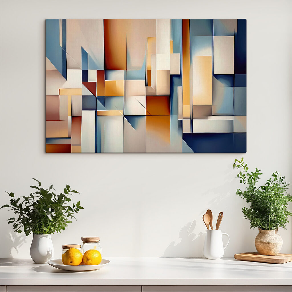 Colorful art piece of art Colorful art piece of art