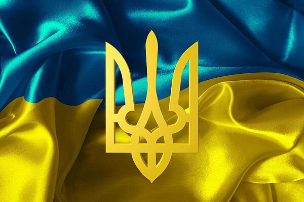 Ukraine’s vibrierende Wappenwellen Ukraine’s vibrierende Wappenwellen