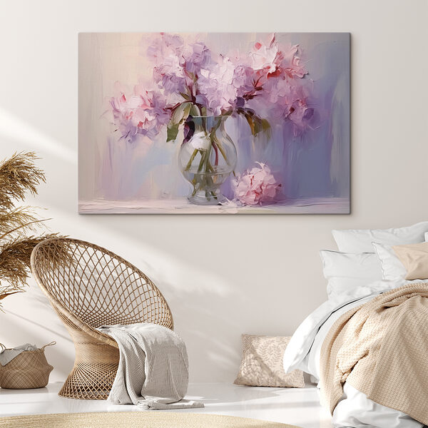 Gemälde von Blumen in einer Vase Wandbilder Gemälde von Blumen in einer Vase