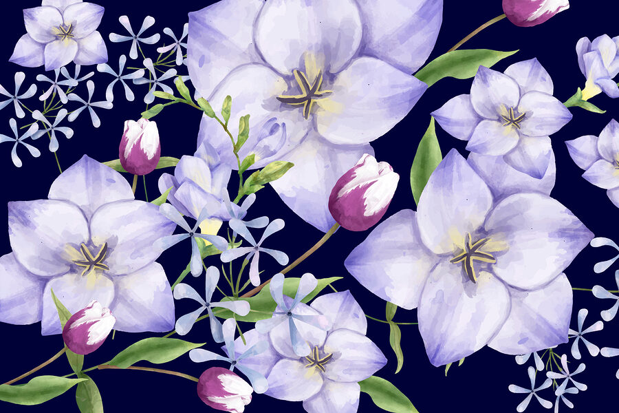 Nahaufnahme von Blumen