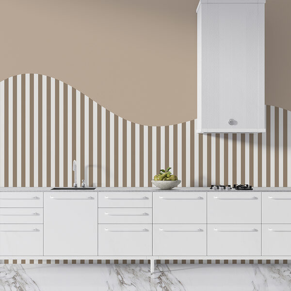 Braun und weiß gestreifter Hintergrund Braun und weiß gestreifter Hintergrund