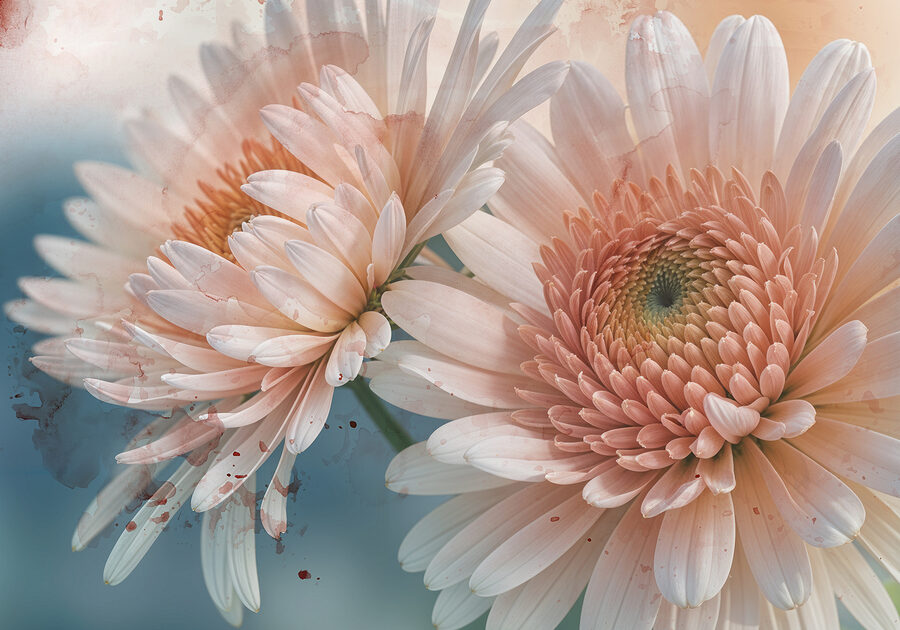 Nahaufnahme von Blumen