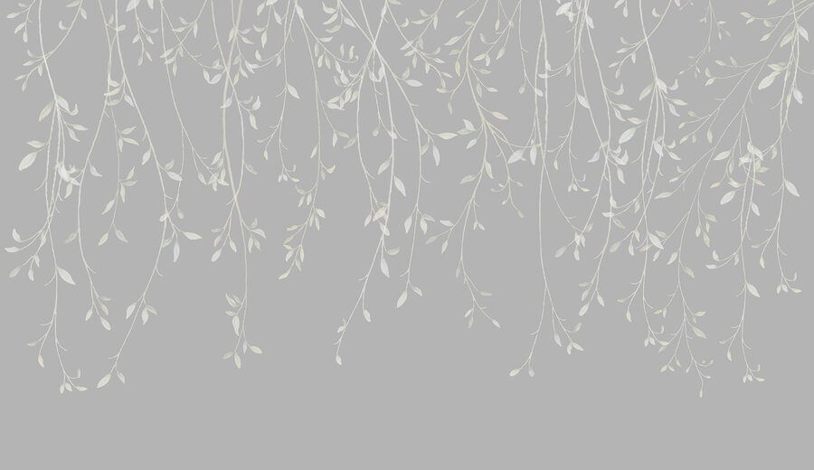 Weißer und grauer Hintergrund mit Blättern Weißer und grauer Hintergrund mit Blättern