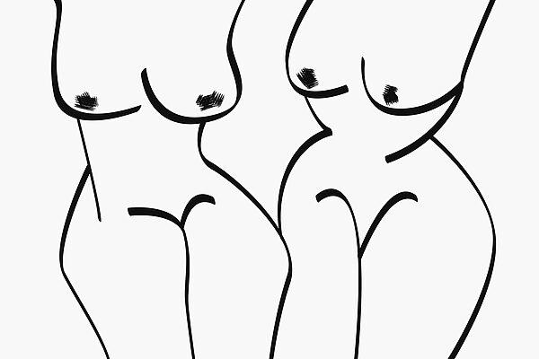 Gruppe von Frauen’s Körper Gruppe von Frauen’s Körper