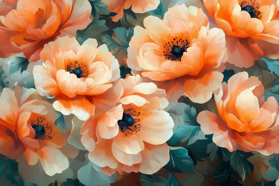 Nahaufnahme von Blumen