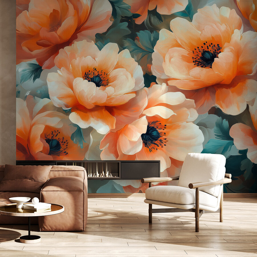 Nahaufnahme von Blumen