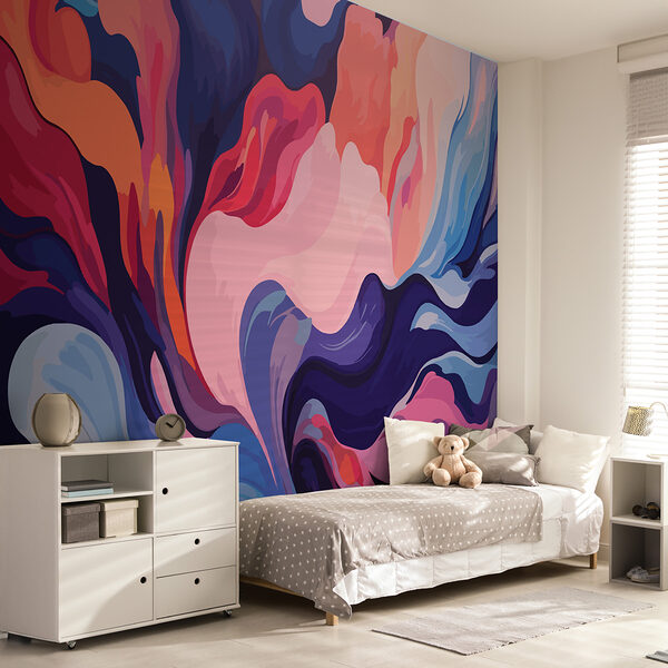 Bunte Farbkleckse Bunte Farbkleckse