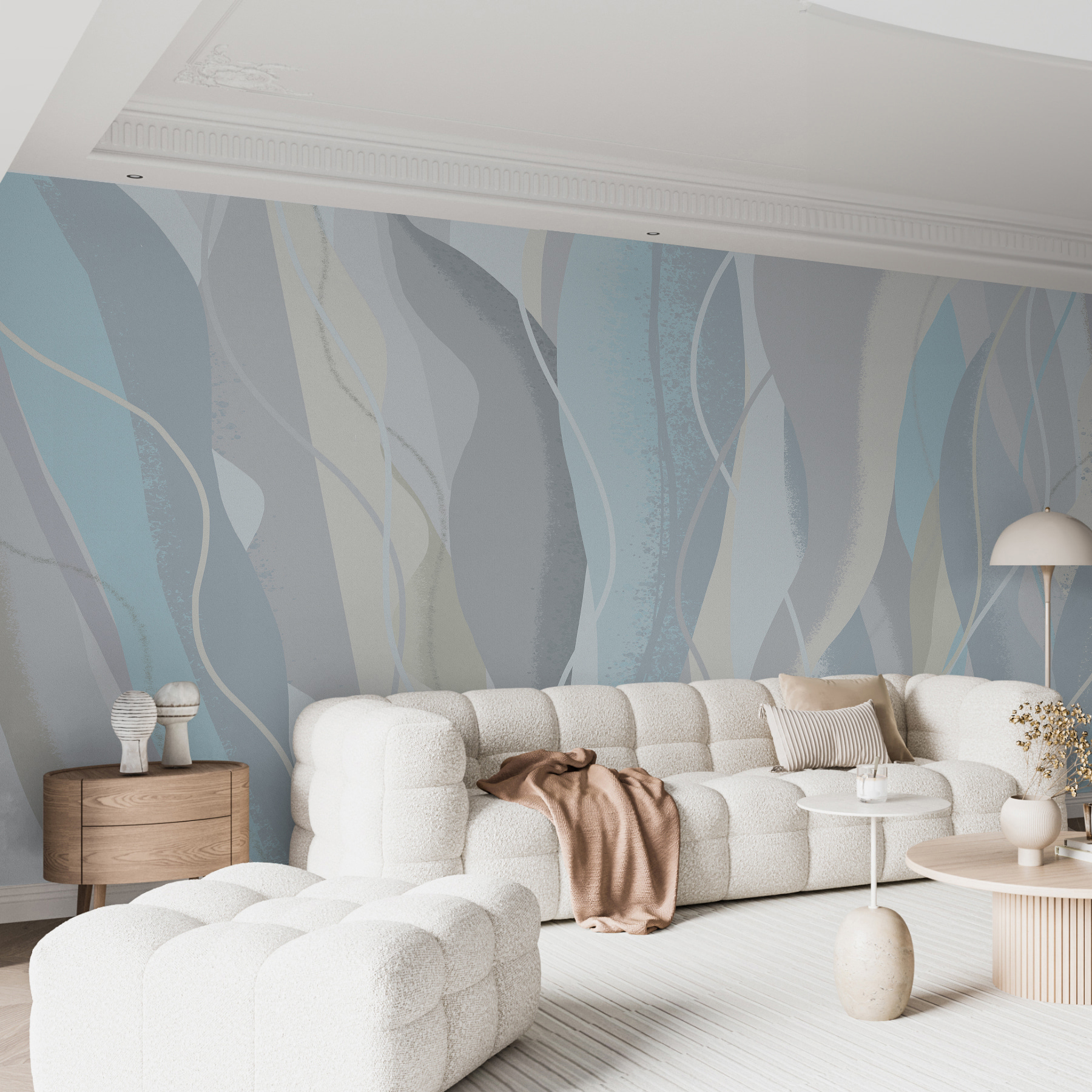 Close up of a wallpaper