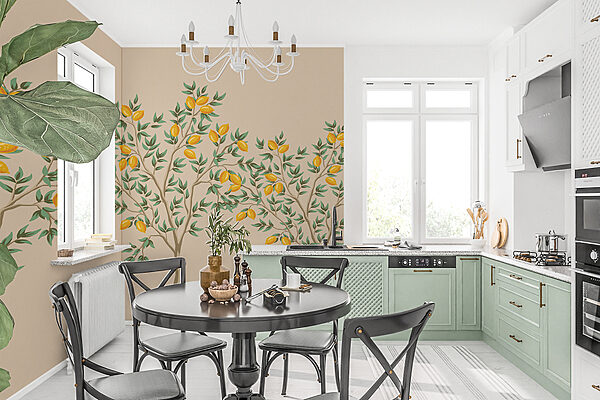 Fototapeten Fototapeten Baum mit Früchten darauf (Artikelnummer: w01661v1)