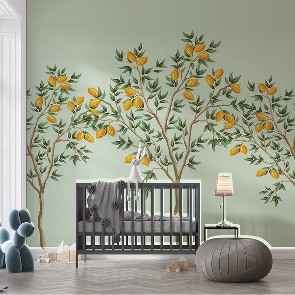 Tree with yellow fruits on it Tree with yellow fruits on it