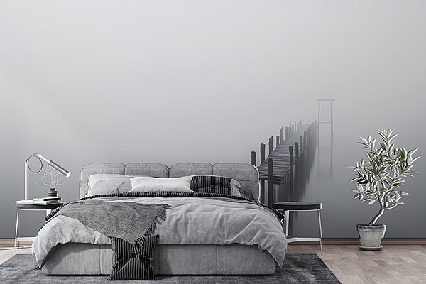 Dock im Nebel Dock im Nebel