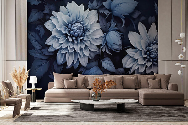 Fototapeten Fototapeten Nahaufnahme von Blumen (Artikelnummer: w01128)