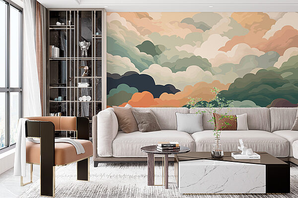 Bunte Wolken am Himmel Bunte Wolken am Himmel