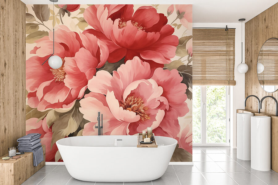 Fototapeten Nahaufnahme von Blumen – Bild 2