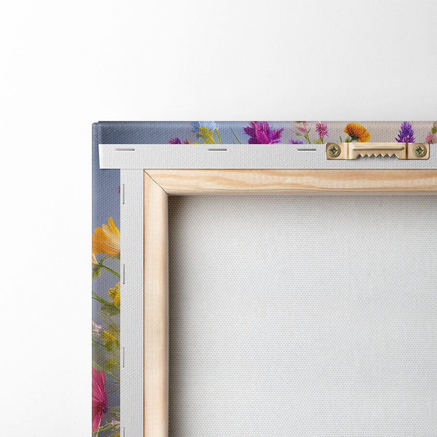 Bunte Blumen in einer Vase